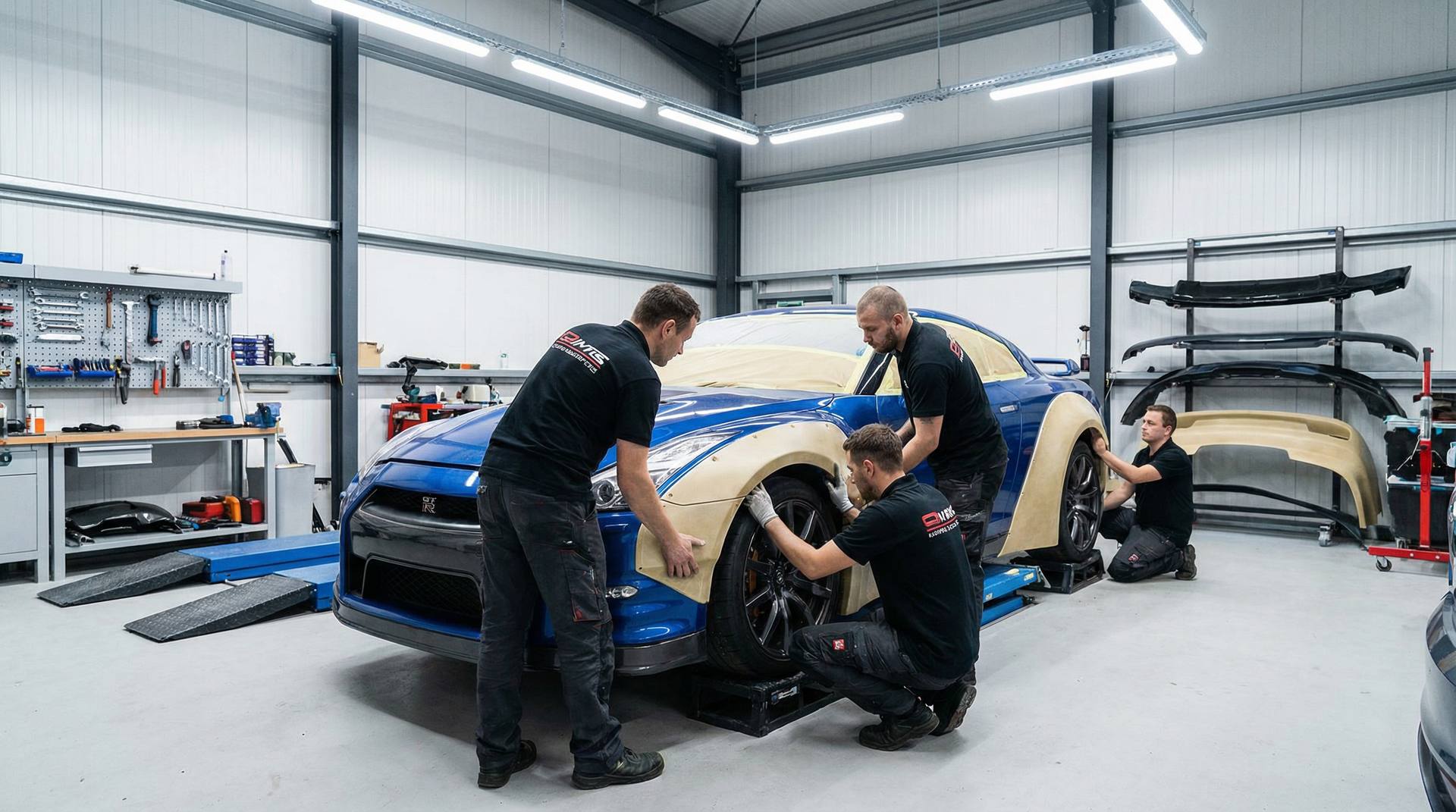 榴莲视频改装视频-宽体套件安装视频